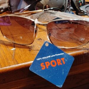 Sport sunglasses  silver shades
